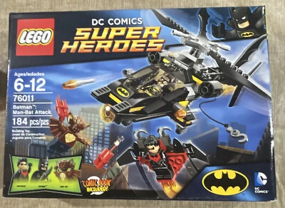 Lego DC Comics Super Heroes Batman Man-Bat Attack 76011 Ages 6+ 184pcs  - Image 1 of 4