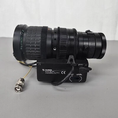 Fujinon D14x7.5B-Y41 1:1.4/7.5-105mm 1/2" C-Mount Lens As Is For Parts Or Repair - Image 1 of 4
