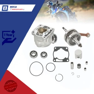New For Yamaha YZ80 1993-2001 Engine Cylinder Piston Crankshaft Rebuild Kit USA - Picture 1 of 20