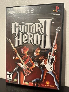 Guitar Hero II 2 (PS2 Sony PlayStation 2, 2006) CIB Complete in Box Game Only - Picture 1 of 4