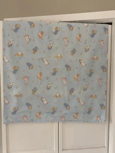 Handgefertigte LEICHTE BAUMWOLLE Kinder Quilt Decke 32"" x 34 - Kätzchen & Gänse - Bild 1 von 10