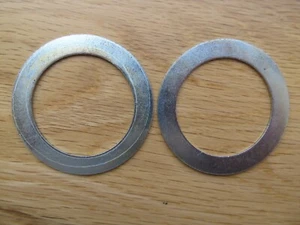 97-7093 DISC BRAKE FRONT FORK OIL SEAL RING WASHER for 80-82 TRIUMPH T140 PAIR * - Picture 1 of 1