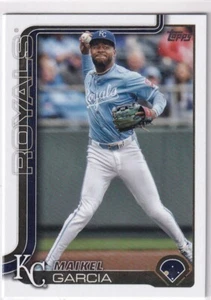 2025 Topps MLB Baseball Series 1 No. 135 Maikel Garcia Royals - Bild 1 von 2