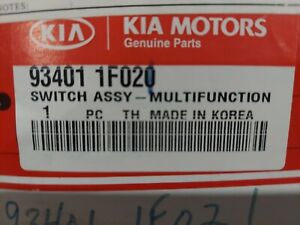 93401 1F021 Brand New In Box Multi Function Switch KIA SPORTAGE