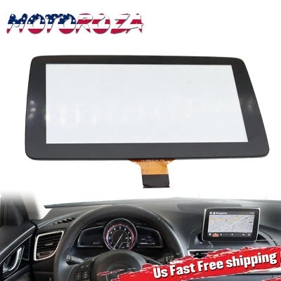 7" Touch Screen Glass For 2014 2015 2016 Mazda 3 Information Display BHP1611J0D - Image 1 of 4