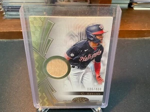 2023 Topps Tier One #T1R-CA C.J. Abrams /400 Relic Bat Relic - Bild 1 von 2