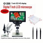 Digital Microscope Electronic 600X 4.3 inch HD LCD Repair Magnifier Metal Stand