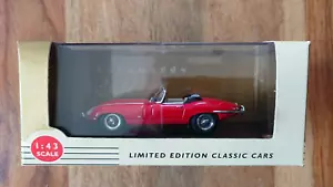 Lledo Vanguards GOLD E-Type Jaguar Roadster Red Ltd Edition NEW - Picture 1 of 5