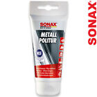 SONAX Poler do metalu Metalpolish Polerowanie chromowane Czyszczenie Pielęgnacja 75 ml