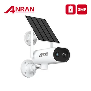 ANRAN 3MP Outdoor Solar Battery Powered Wireless Security Camera Rechargeable - Picture 1 of 16