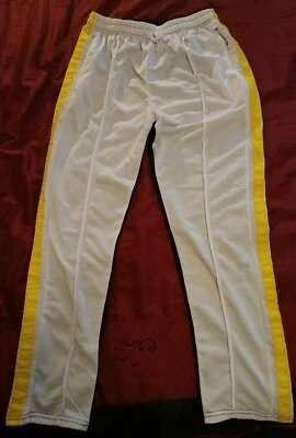 Pantalones de chándal para hombre, 3 tonos 2xl: blanco, negro/amarillo a rayas. Foto 1 de 3