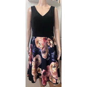 Joseph Ribkoff Floral Dress Style 183647 Size UK16 Like New - Bild 1 von 3