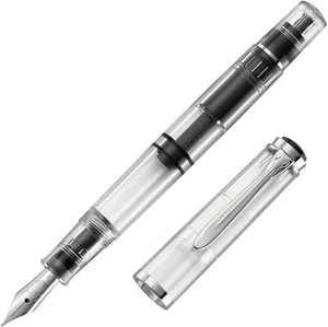 Pelikan Fountain Pen Classic M205 Demonstrator Limited Clear EF Extra Fine Nib - Picture 1 of 8