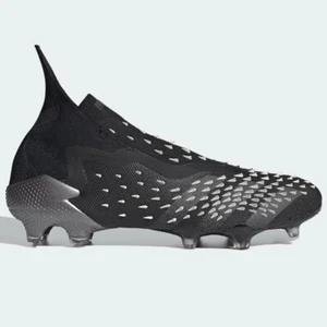 Adidas Predator Freak+ FG Demonskin - Black Grey FY1026 AUTHENTIC NEW!!! - Picture 1 of 8