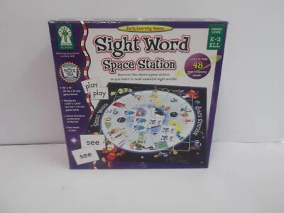 Sight Word Space Station Early Learning Games Grades K - 2 NEW - Image 1 of 3