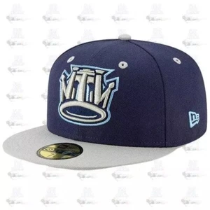 New Era Brooklyn Cyclones Jefes Copa Diversion Navy Gray 59Fifty 5950 Fitted Hat - Picture 1 of 7