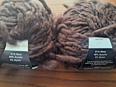 2 bolas de coyote hilo Stacy Charles Tahki, marrón Foto 1 de 3