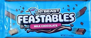 Mr Beast Feastables MILK CHOCOLATE NEW 2.1 oz Candy Bar - Picture 1 of 2