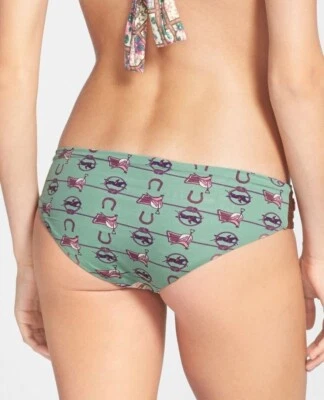 Maaji Smokey Perlino Reversible Bikini Bottoms Hipster Womens Swimwear Size S - Image 1 of 4