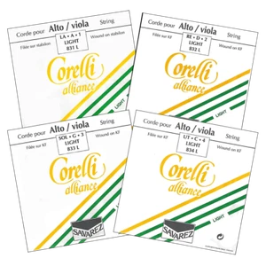 Savarez Corelli Alliance Viola String Sets 830L Light, 830M Medium & 830F Forte - Picture 1 of 4