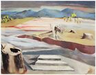 Monster Shore Paul Nash print in 11 x 14 inch mount ready to frame SUPERB