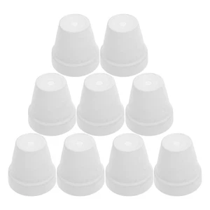 Maceta pequeña de terracota de cerámica blanca de 20 piezas para macetas suculentas - Imagen 1 de 12