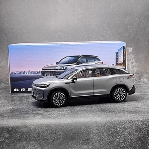 For 1/18 Scale For Beijing NEW X7 Silver Diecast Car Gifts Collection NIB - Picture 1 of 7