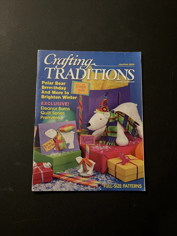 Crafting Traditions Magazine - Jan/February 2004 - Over 40 Craft Projects, Food - Image 1 of 1