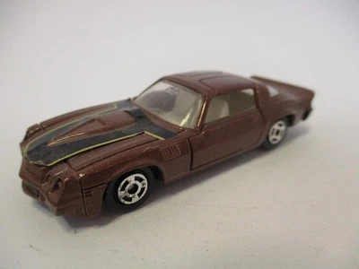 Vintage Yatming 1:64 Diecast - CHEVROLET CAMARO Z-28 (BROWN) - Image 1 of 4