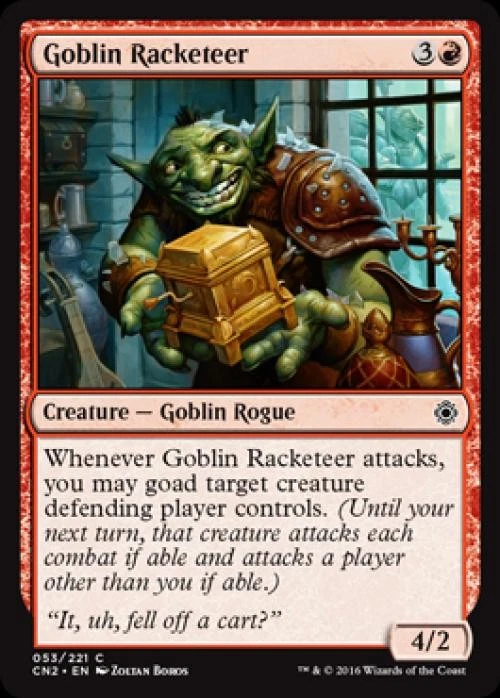 Goblin Racketeer -Foil Light Play MTG Conspiracy: Take the Crown - Image 1 of 1