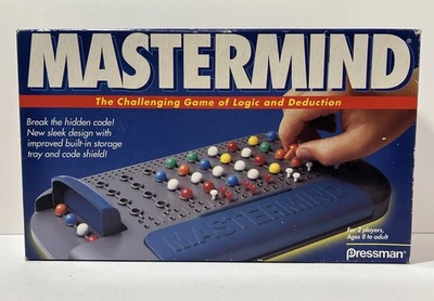Pressman Mastermind Board Game Challenging Game of Logic and Deduction 1996 VTG - Image 1 of 3