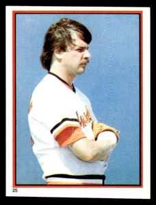 1983 O-Pee-Chee Stickers Mike Flanagan Baltimore Orioles #25 - Picture 1 of 2