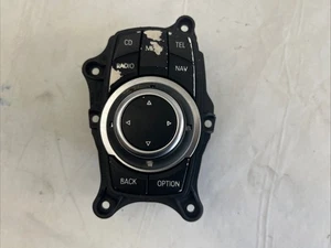 07-13 BMW E82 E88 E90 E92 E60 E70 Radio Navigation Media Controller Switch OEM - Picture 1 of 6