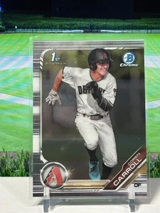 2019 Bowman Draft Chrome #BDC-125 Corbin Carroll Arizona Diamondbacks RC - Bild 1 von 2