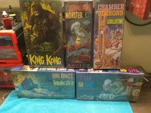 Lot Of 5 New Reissues Aurora Universal Monsters Model Kits sealed  FREE SHIPPING - Picture 1 of 2