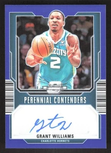 Autógrafo Contenders Optic Grant Williams Blue Prizm 46/75 2023-24 - Imagen 1 de 2