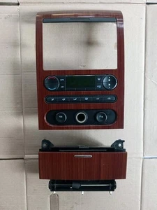 2007 Ford F150 5.4 Lariat Climate Control Bezel Dash Trim Woodgrain OEM Ashtray - Picture 1 of 21