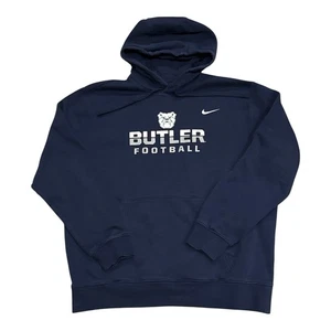 Nike Butler Bulldogs NCAA Fußball blau Pullover Hoodie Sweatshirt Herren Large - Bild 1 von 8