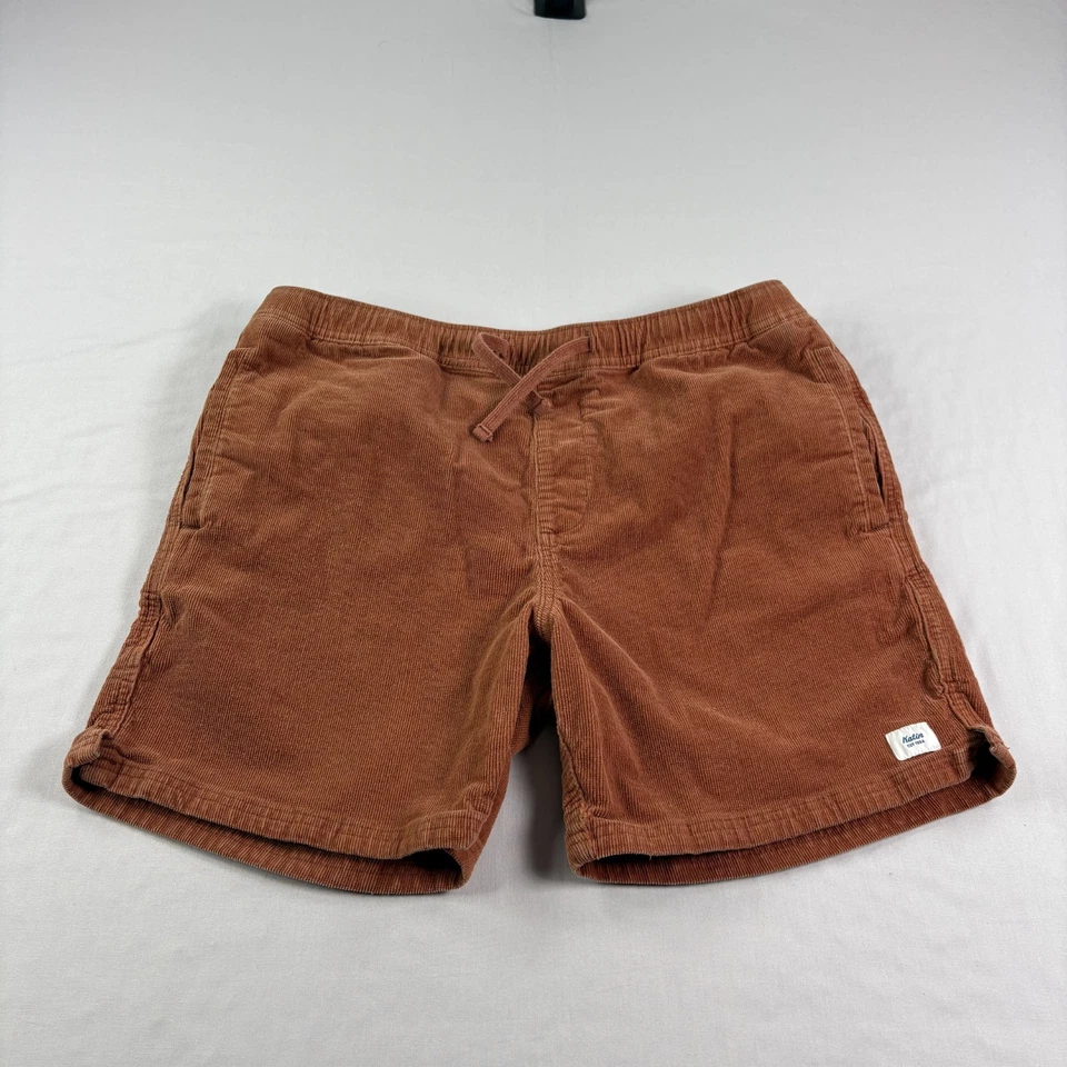 Pantalones Cortos Katin Pana Para Hombre Grandes Marrón Chino Elastizados Informales Surf Preppy Foto 1 de 4