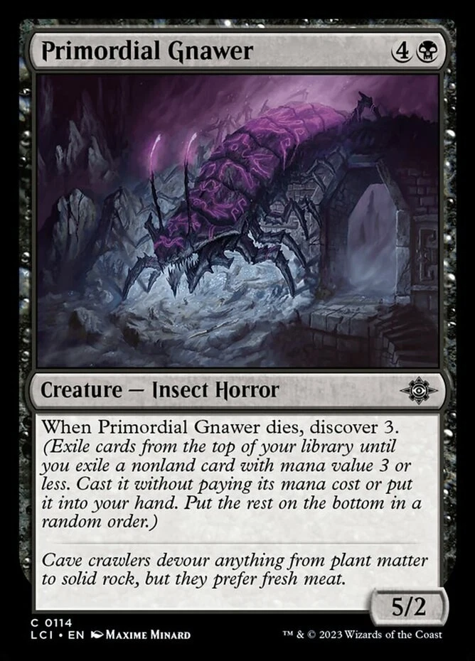 x1 Primordial Gnawer - Lost Caverns of Ixalan - NM - MTG - Image 1 of 1