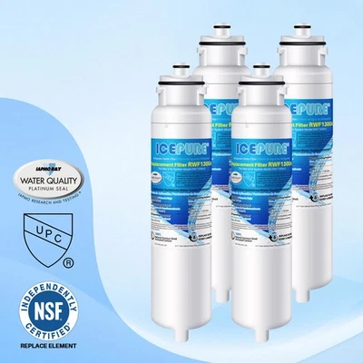 4 PACK Fit For DW2042FR-09 Kenmore 46-9130 DW2042F-09 Water Ice Filter Icepure - Image 1 of 4