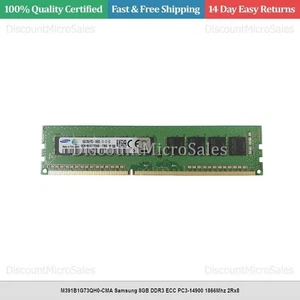 M391B1G73QH0-CMA Samsung 8GB DDR3 ECC PC3-14900 1866Mhz 2Rx8 - Picture 1 of 1