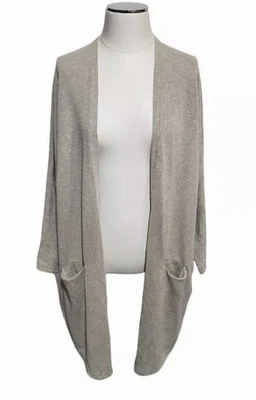 Cárdigan a Rayas DONNI Osfa Rib Suéter Abrigo Talla Única Foto 1 de 4