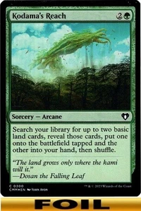 1x - Kodama's Reach - FOIL #300 - Commander Masters - CUC NM MTG - Picture 1 of 1