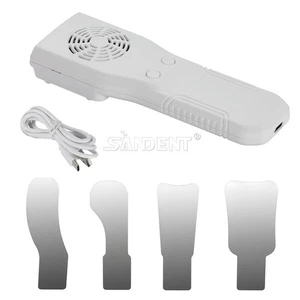 Dental Occlusal Mirror Fog Free LED Intra Oral Photo System + 4 Mirrors Kit - Foto 1 di 22