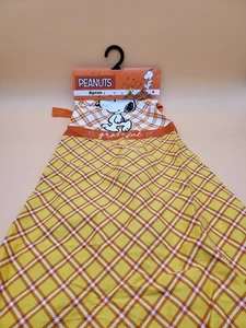Peanuts New Best Brands 2021 Snoopy Fall “Grateful ” Kitchen Apron - Picture 1 of 10