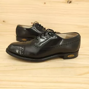 FootJoy Classics Damen-Golfschuhe 7,5 B schwarz Leder Kappe Zehe Oxford-Schuhe keine Spikes - Bild 1 von 10