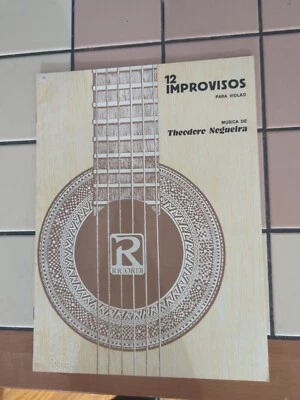 Теодоро Ногейра 12 импровизо для классической гитары редкие ноты - Изображение 1 из 4