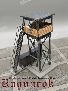 1/72 Dioramen Wachturm deutsche graue Version Legierung Fertigware - Bild 1 von 8