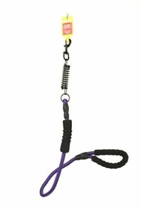 Leash Lead Heavy Duty Climbing Rope Shock Spring 1.2m 1.5cm Large XL Comfort DOG